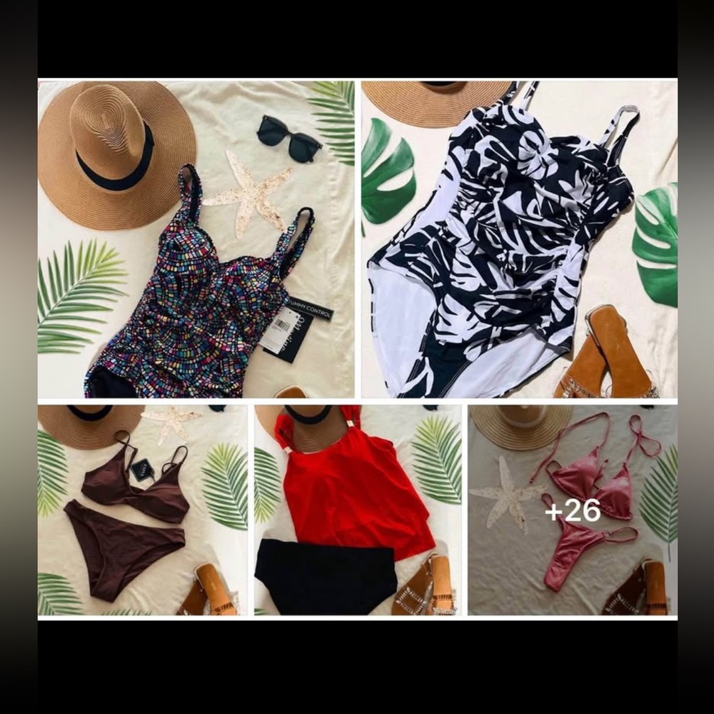 Black and White Leaf Print Kids One Piece Swimsuit